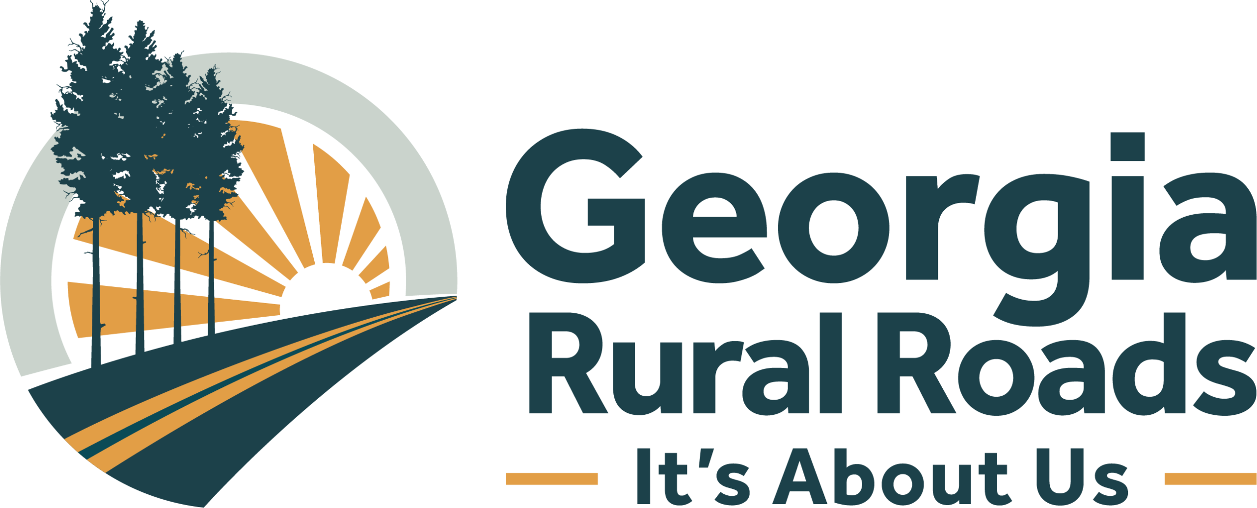 Georgia Rural Roads It's About Us Logo